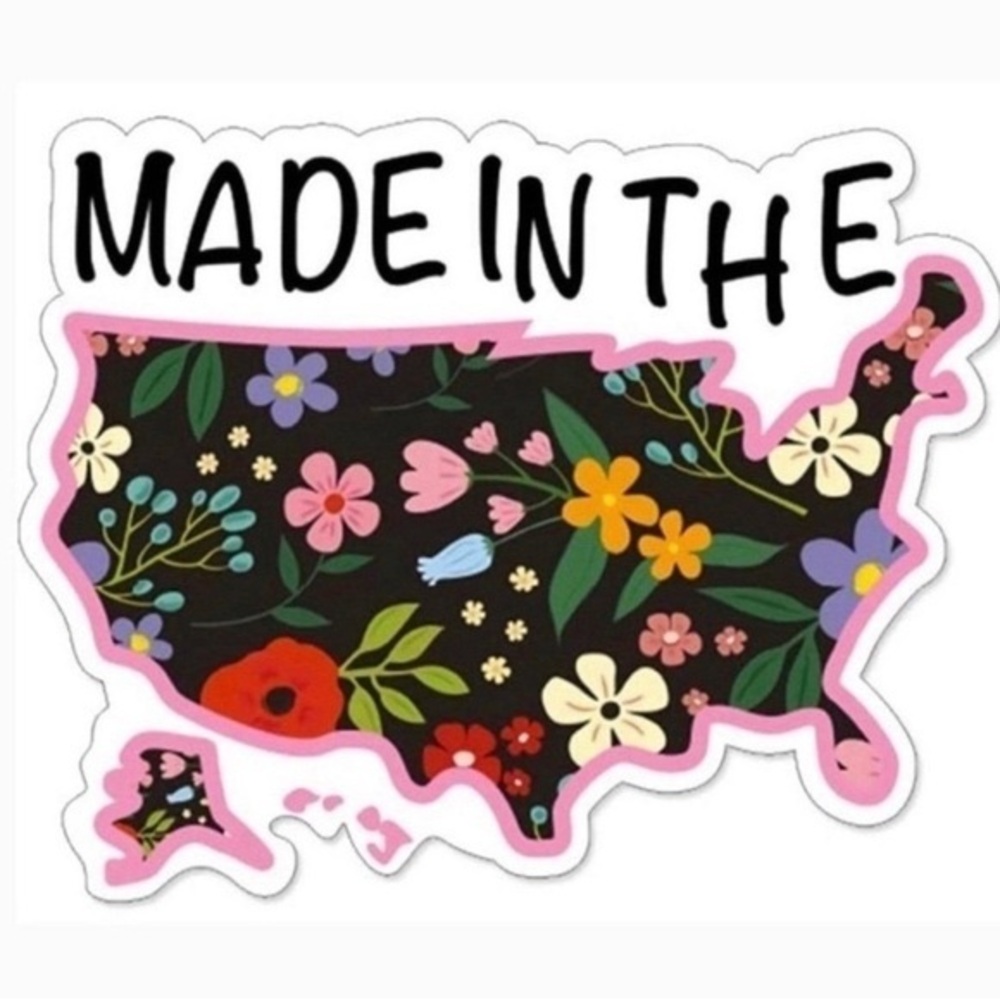 40 Made in the USA Stickers